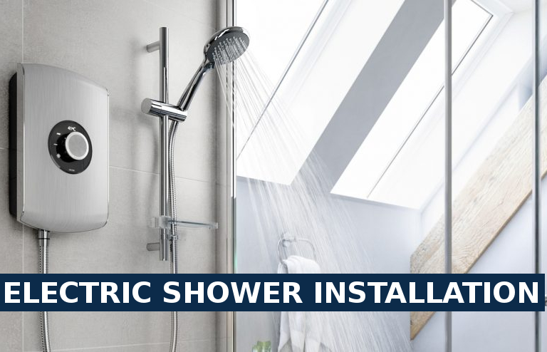 Electric shower installation Regent's Park